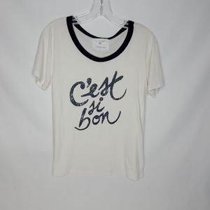 Anthropologie Sol Angeles Tee S